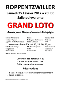 roppentzwiller - Loto