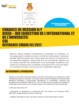 T&eacute;l&eacute;charger la fiche de poste