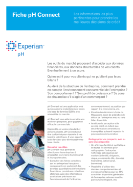 T&eacute;l&eacute;charger la fiche produit