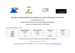 Consultez les horaires