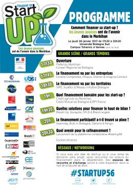 Programme - Université Bretagne Sud