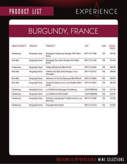 burgundy, france - Alcool NB Liquor