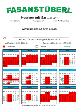 Heuriger mit Gastgarten
