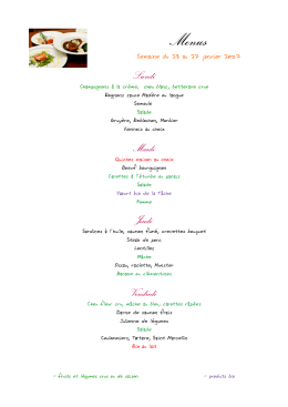 sur ce lien pour afficher le menu au format PDF