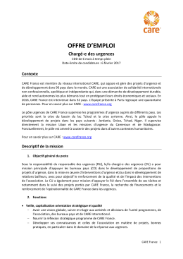 offre d`emploi