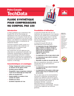 Bulletin TechData - Petro