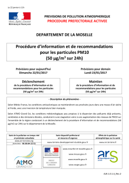 communique de presse