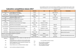 Calendrier Compétitions1