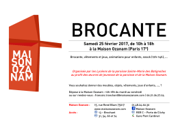 pdf brocante - Paroisse Sainte Marie des Batignolles