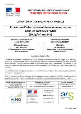 communique de presse