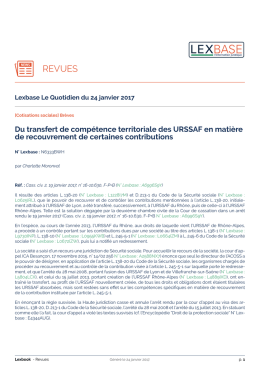 Cotisations sociales