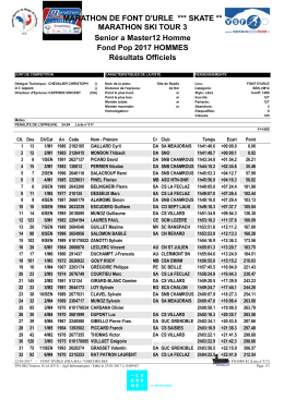 mfu17 resultats 42km – sk – hommes -scratch ffs