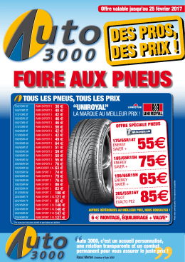 55&euro; 75&euro; 65 - Auto 3000