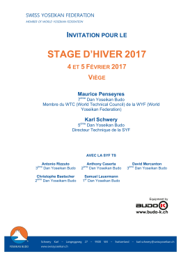 STAGE D`HIVER 2017
