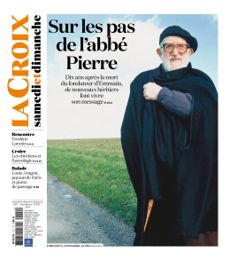 Sur les pas de l`abb&eacute; Pierre