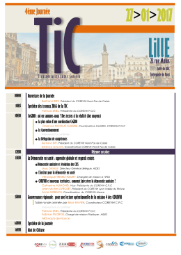 Télécharger le programme