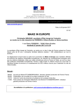 MAKE IN EUROPE