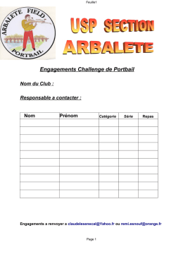 Engagements Challenge de Portbail