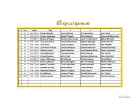 Équipes Cliquez ici! - Club de curling de Port
