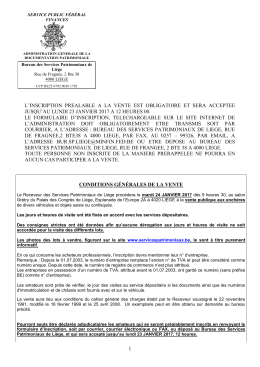 Conditions - minfin.fgov.be