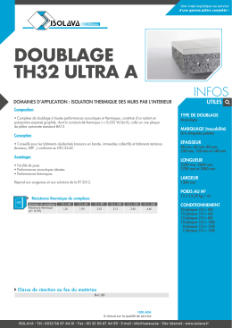 doublage th32 ultra a