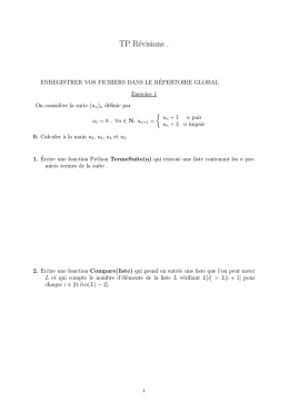 TPVariables - CPGE Dupuy de Lôme