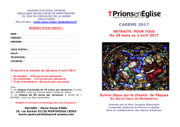 careme 2017 - Prions en Eglise