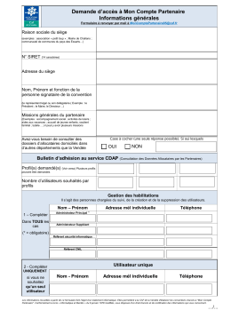 formulaire de demande d`habilitation