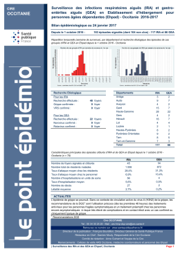 occitanie - InVS - Santé publique France