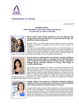 nominations - Altarea Cogedim