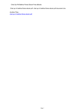 Chat Qui Rit Bettina Flores Ebook eBooks PDF