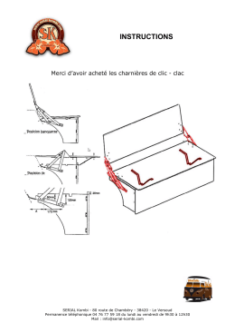 211898561 - Charni&egrave;re clic clac - FR