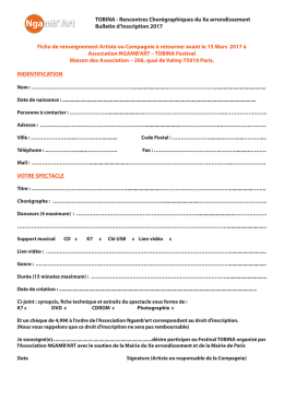 TELECHARGER Appel A La Candidature
