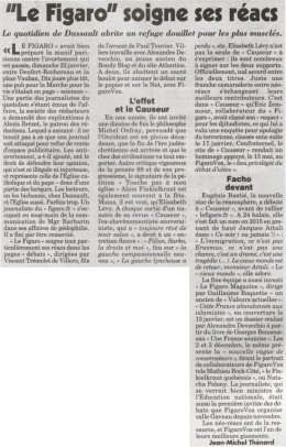 Le Canard enchainé - 2017.01.25 - Le Figaro