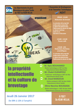 demi-journée - Institut Supérieur des Etudes Technologiques de