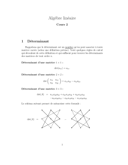 Déterminant