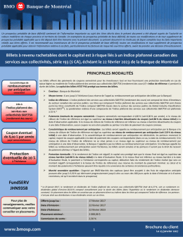 FundSERV JHN9358 - BMO Capital Markets