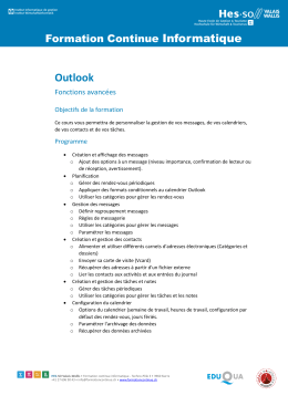 Problème et description des problèmes - HES-SO Valais