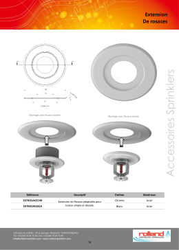 Extensions de rosace