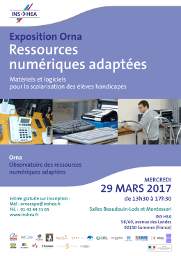 T&eacute;l&eacute;chargez l`affiche de la journ&eacute;e