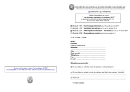 Fiche d`inscription animaux venimeux et v&eacute;n&eacute;neux pour les
