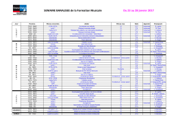 planning ateliers semaine banalisée