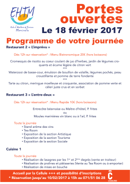 Portes ouvertes - cecscouillet.eu