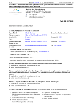 placement de systèmes détections / alertes incendie