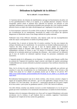 Ce texte en PDF - Combats pour les droits de l`homme