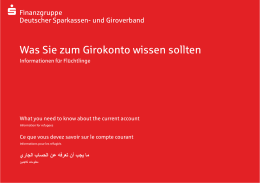 Was Sie zum Girokonto wissen sollten