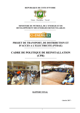 Rapport FINAL CPR - CI