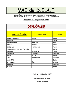 vae - deaf - diplomés - DRJSCS Ile-de