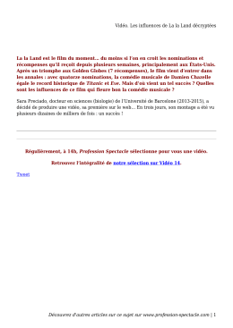 PDF - Profession Spectacle