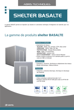 shelter basalte